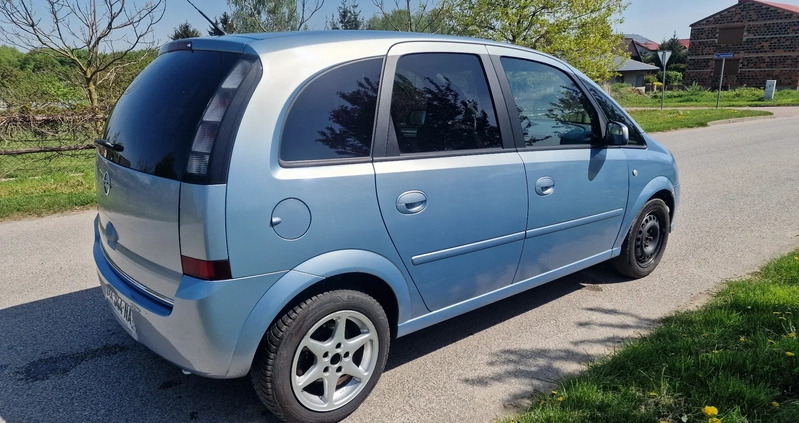 Opel Meriva cena 6800 przebieg: 252300, rok produkcji 2009 z Wyrzysk małe 121